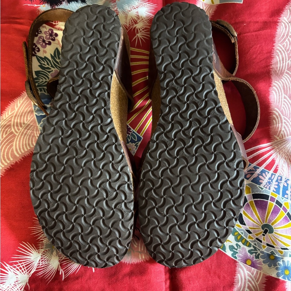 Papillio Brown and Orange Sandals for Casual Comfort - Picture 9 of 11
